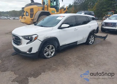 2018 GMC Terrain Sle from USA, damaged, VIN 3GKALMEV2JL243535
